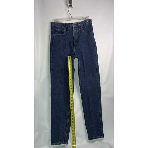 Guess Jeans VTG 80s 90s 1050 RG High Rise Women's Size 30 Denim Dark Blue Wash - Picture 8 of 9